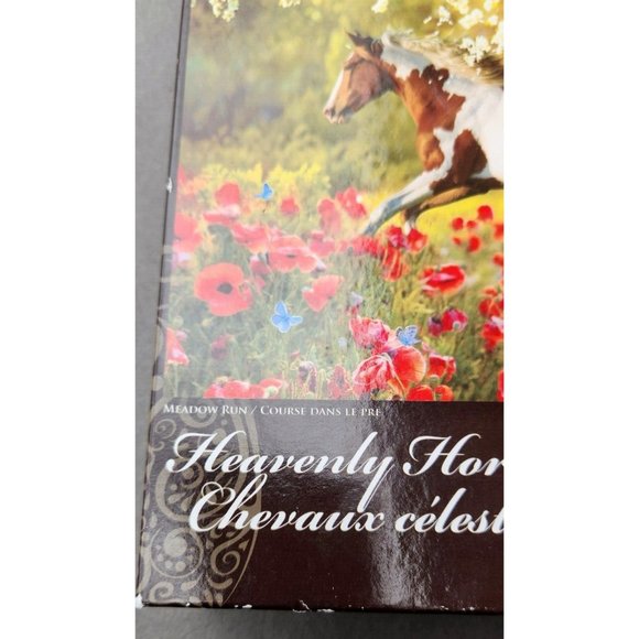 Heavenly Horses 300 Piece Puzzle Meadow Run - Picture 7 of 11